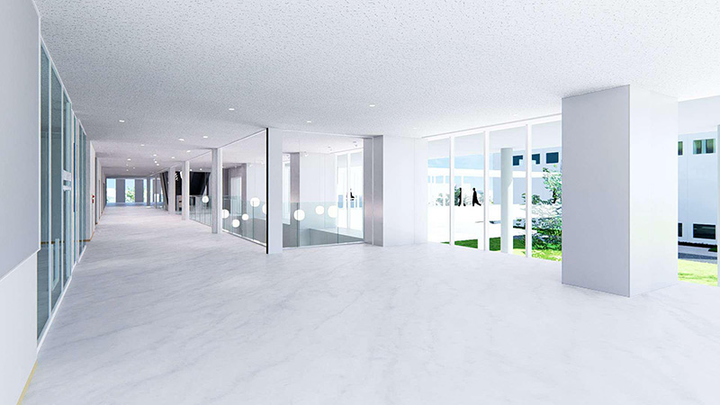 「総合教育研究棟」の内装パース②