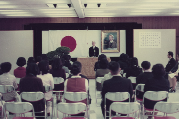 第1部第1回附属高等看護学院入学式