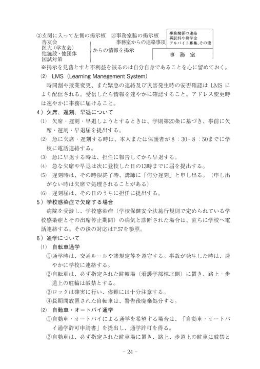 獨協医科大学附属看護専門学校 令和2年度 学生生活のしおり
